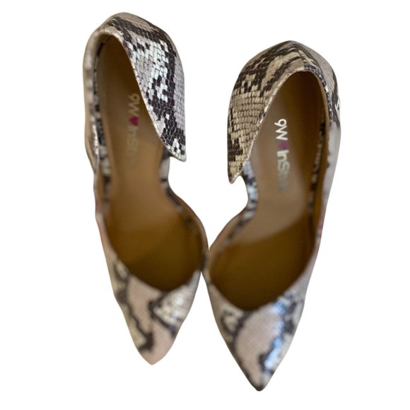 Nine West Snake Print Pumps - Picture 2 of 3